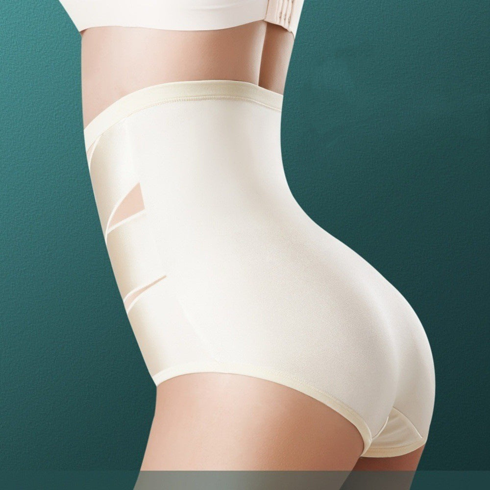 Women's Seamless High-Waisted Tummy Control Triangle Briefs